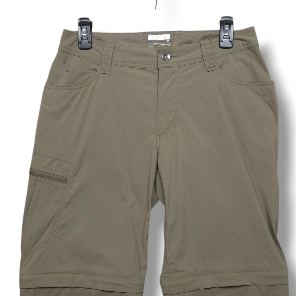 Marmot Transcend Convertible Pant Mens 28 x 32 Green Cargo Stretch Dobby DWR UPF - Picture 2 of 12